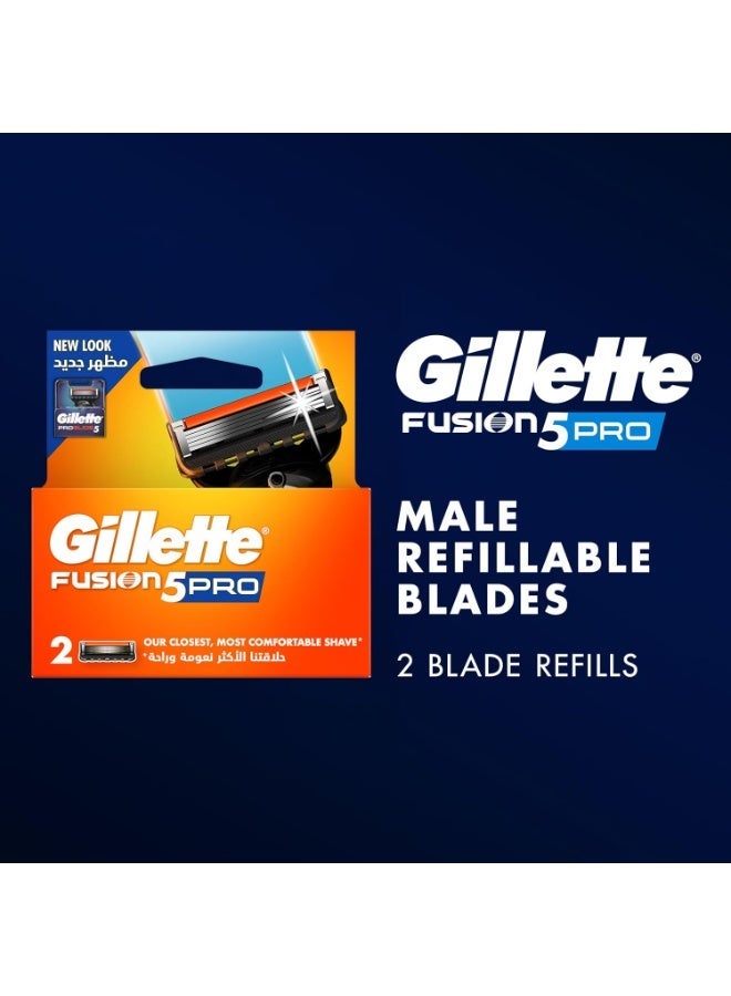 Gillette Fusion5 ProGlide Razor Blade Refills, Pack of 2 - Image 4